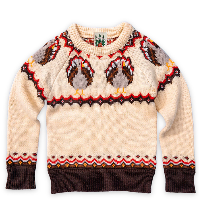 Tom Turkey Kids Sweater