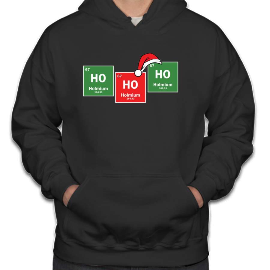 Ho Ho Ho Christmas Santa Chemistry Element Hoodie