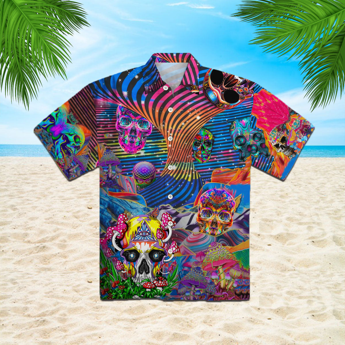 Oragontee Skull Hawaii Shirt For Men Women Adult Ha29809