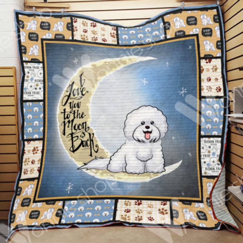 Bichon Frise Dog Blanket NOV2203 90O47