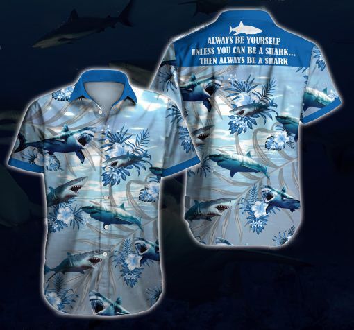 Shark Hawaiian Shirt Ha41772