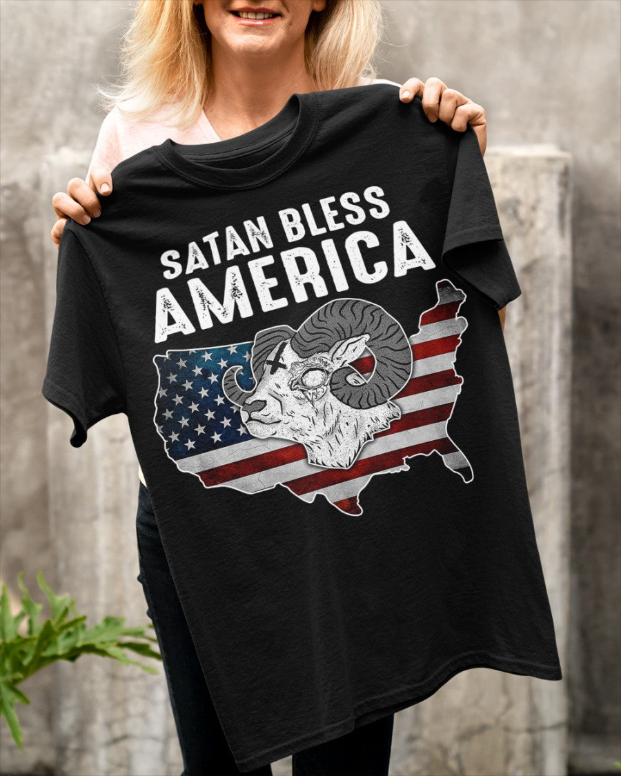 Satan Bless America Independence Day Gift Standard/Premium T-Shirt