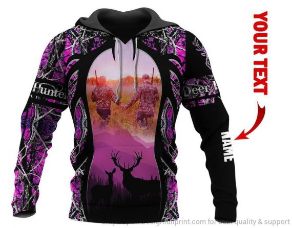 Hunting Gifts Pink Hunting Couple Unisex Hoodie Valentines Day Ideas Valentines Gifts For Her Valentines Gifts For Him Lh