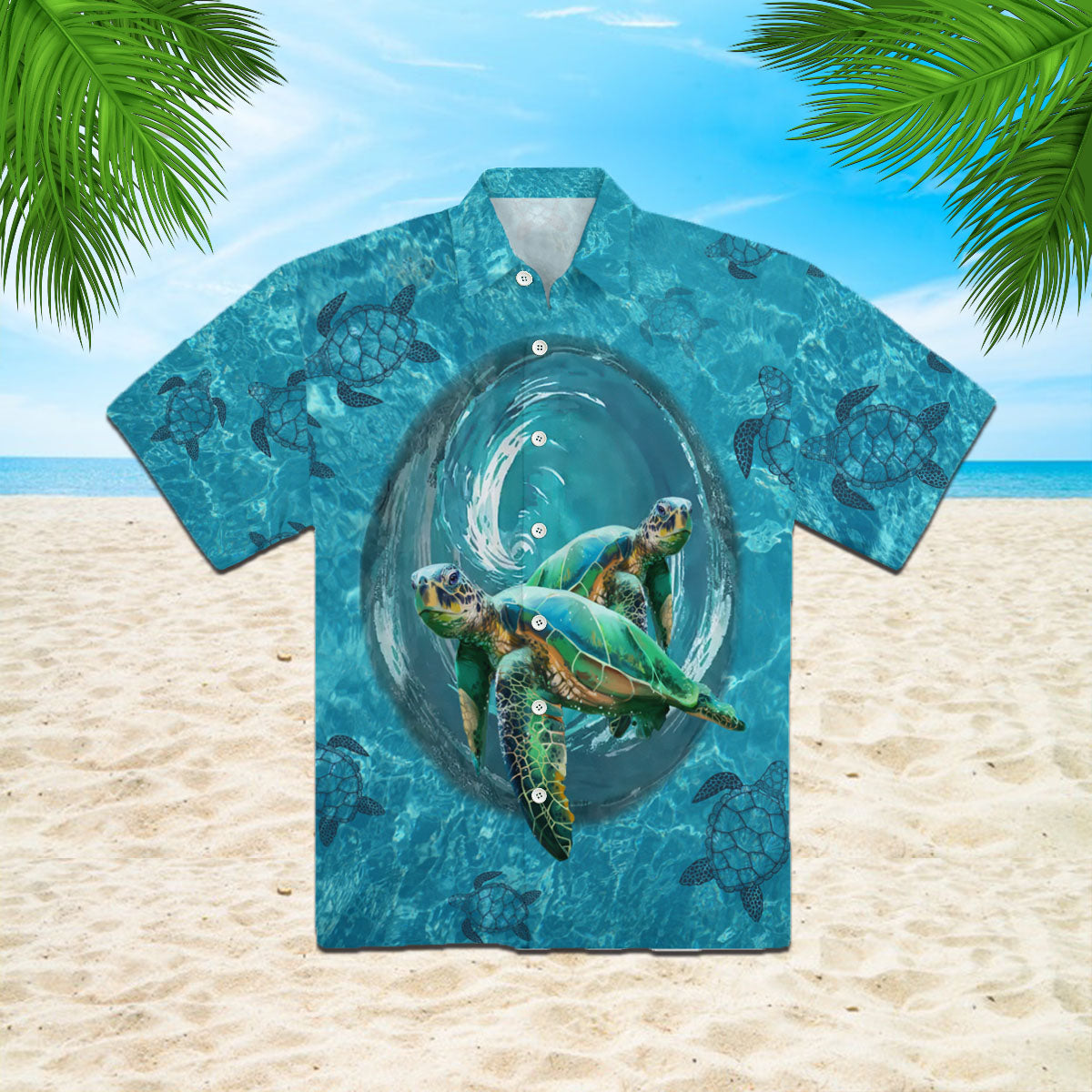 Oragontee Turtles Hawaii Shirt For Men Women Adult Ha88608