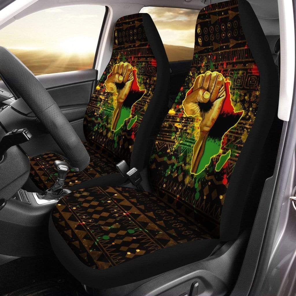 Greek Life Car Seat Covers – Black Power Rbg Car Seat Covers J5