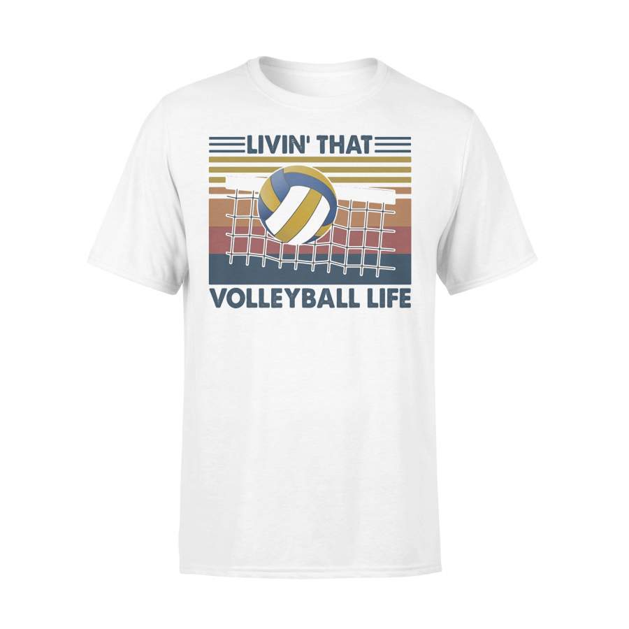 Livin’ That Volleyball Life Vintage T-shirt