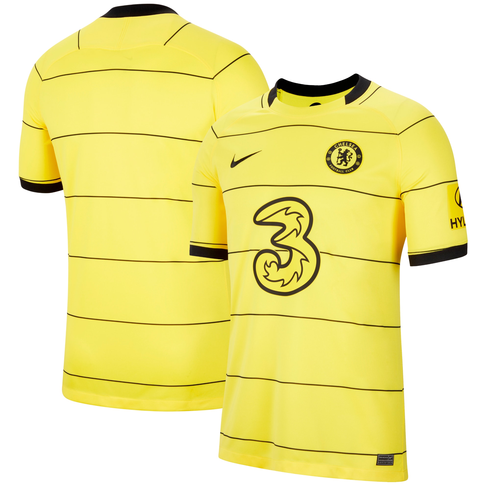 Chelsea 2021/22 Away Breathe Stadium Jersey – Yellow