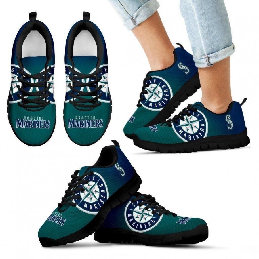 Colorful Unofficial Seattle Mariners Sneakers #267