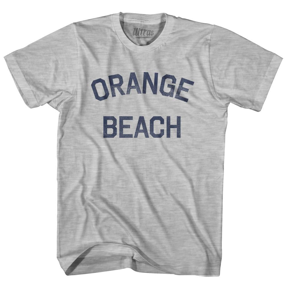 Alabama Orange Beach Adult Cotton Vintage T-shirt