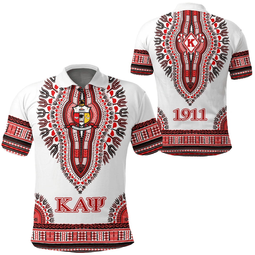 Wonderprint Polo Shirt Kappa Alpha Psi Dashiki Polo Shirts Lt10