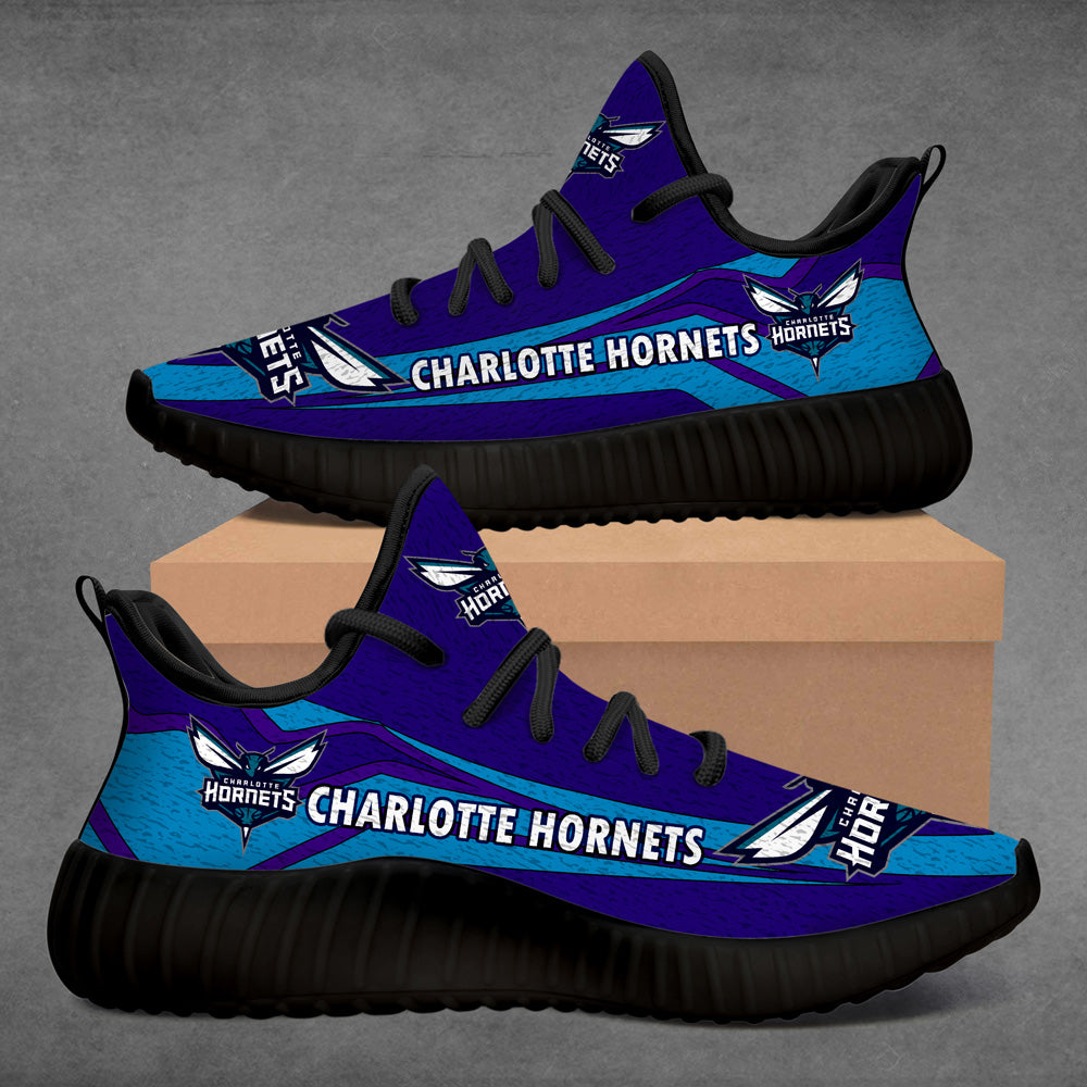 Charlotte Hornets Fashion Casual Sports Running Walking Sneaker Shoes