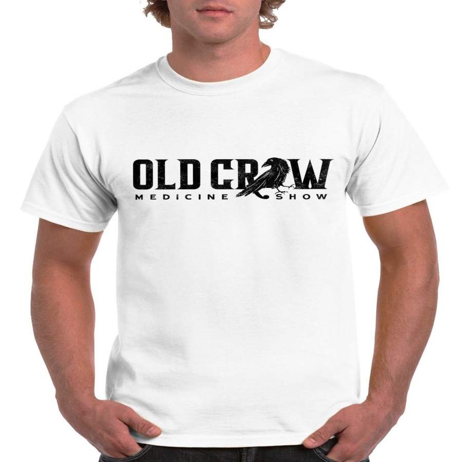 Classic Design Old Crow Medicine Show Black T-Shirt Grey Tee Men’s S-3XL
