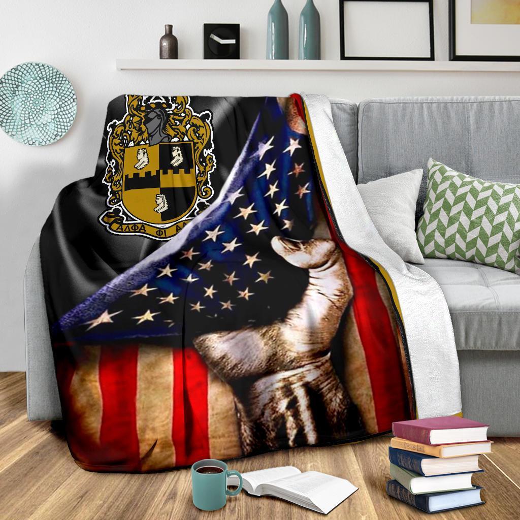 ALPHA PHI ALPHA BLANKET