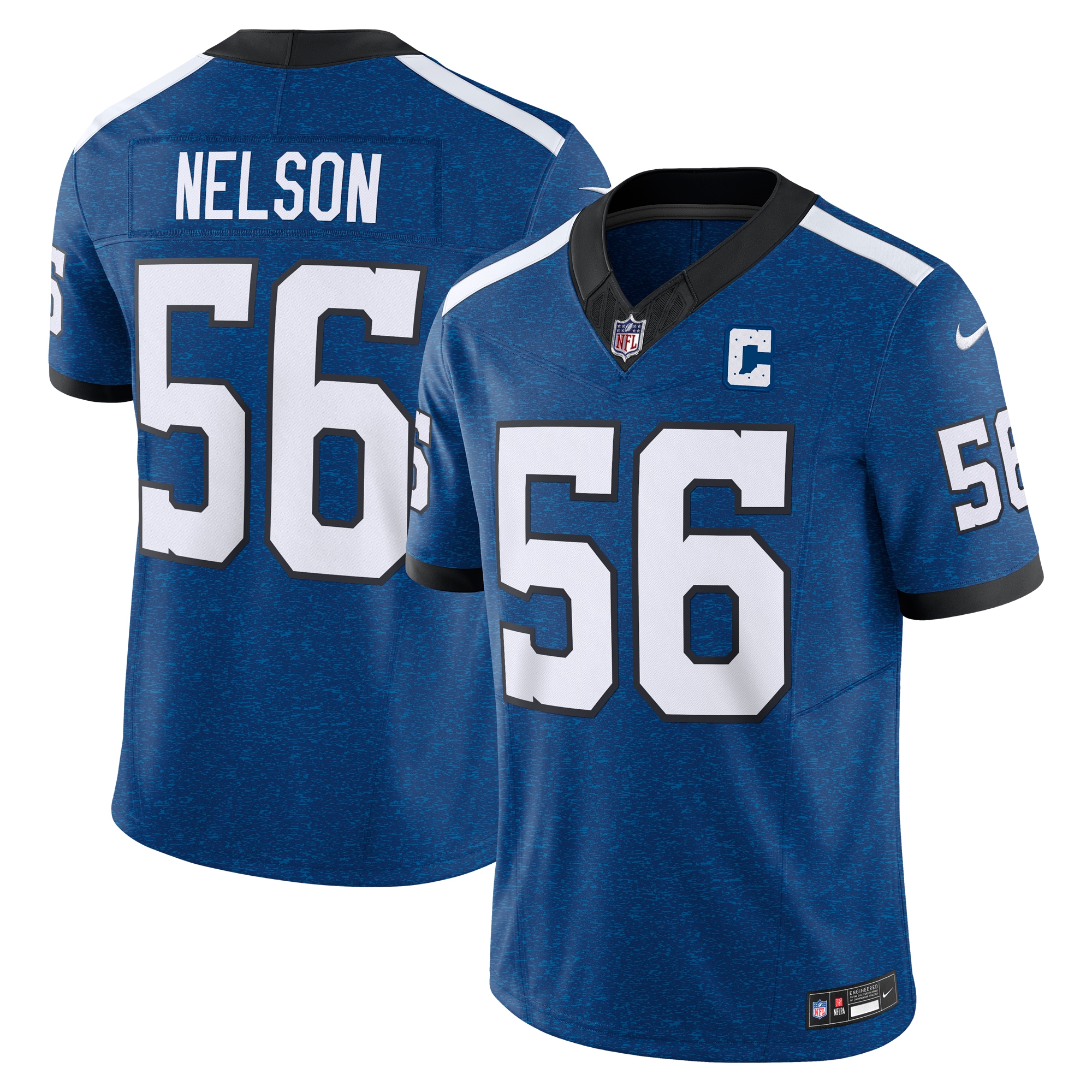 Quenton Nelson Indianapolis Colts Vapor F.U.S.E. Limited Jersey – Blue