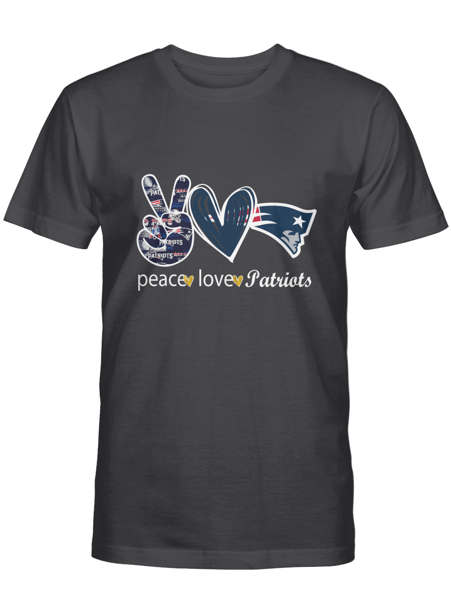 Peace, Love, New England Patriots T-shirt, Sweatshirt, Hoodie