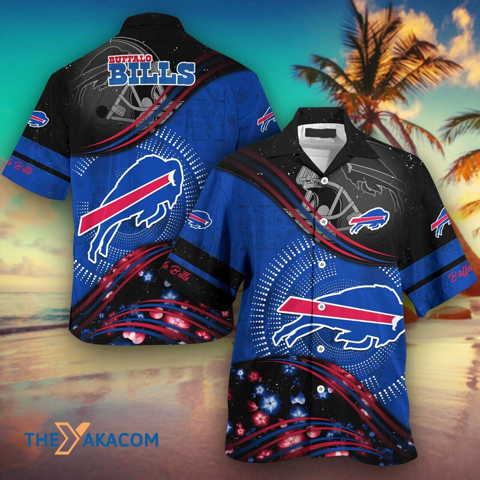 Buffalo Bills Rugby Cap Great Nfl Gift For Fan Short Sleeve Hawaii Shirt Ha72310