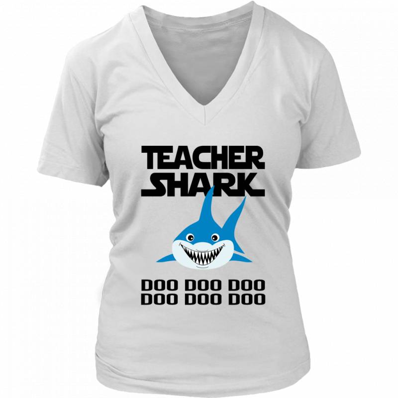 Teacher Shark VNeck