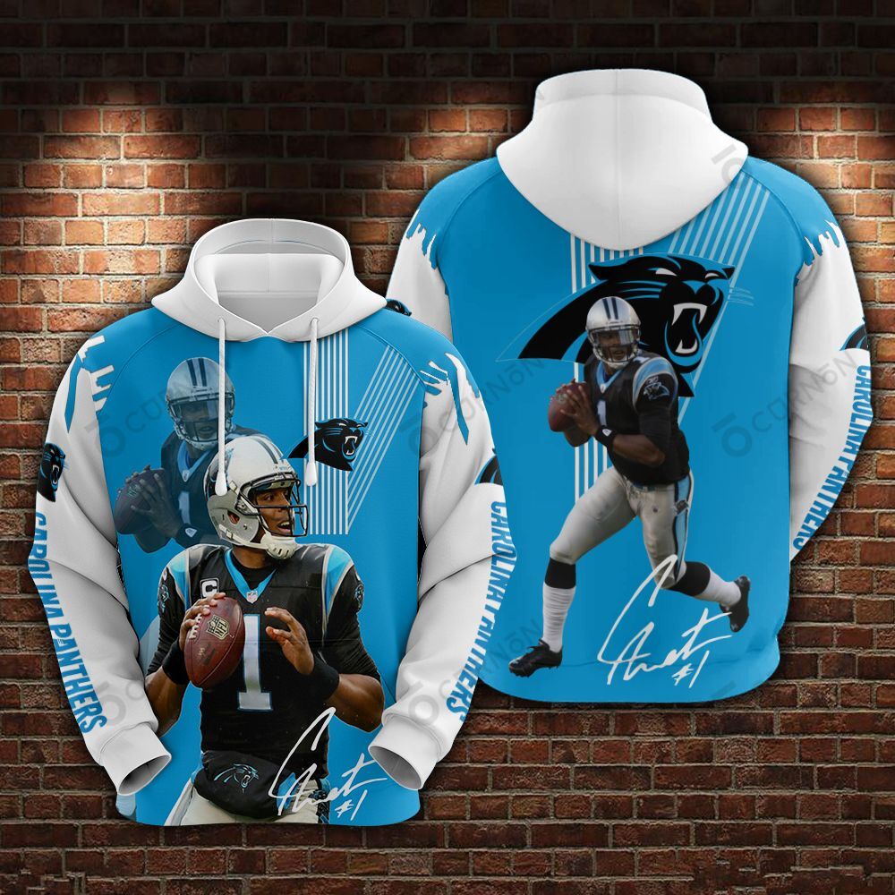 Cam Newton – Carolina Panthers Limited Hoodie 844