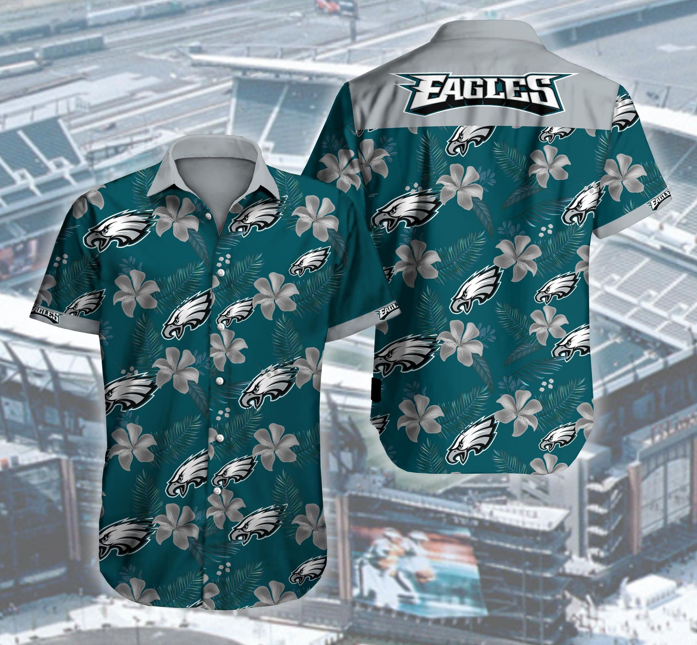 Great Philadelphia Eagles Hawaiian Aloha Shirt For Cool Fans