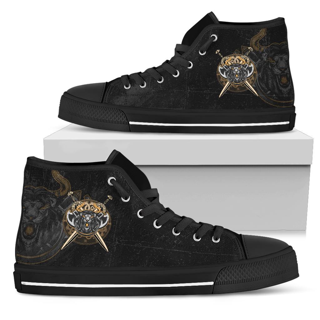 Viking High Top Shoe Lion A27