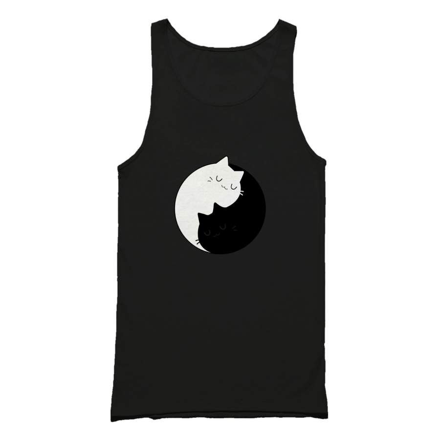 Yin Yang Cats Kittens Tank Top