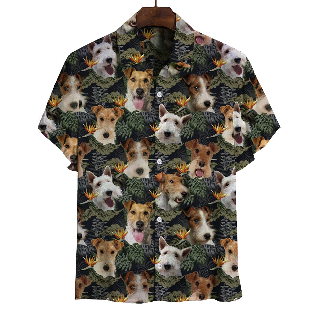 Wire Fox Terrier Hawaii Shirt Ha78541