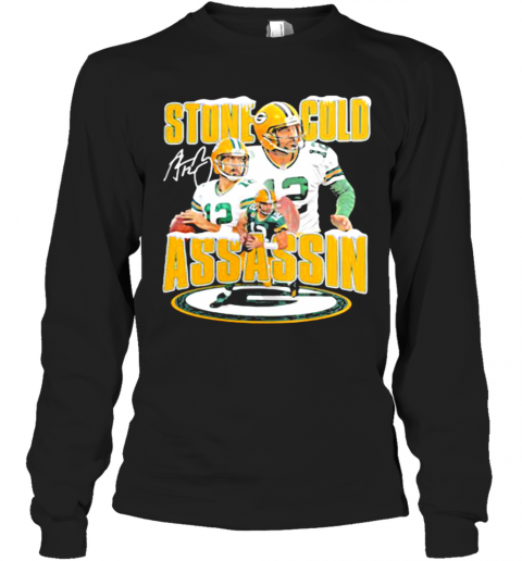 Stone Gold Assassin Signature Green Bay Packers Long Sleeve T-Shirt