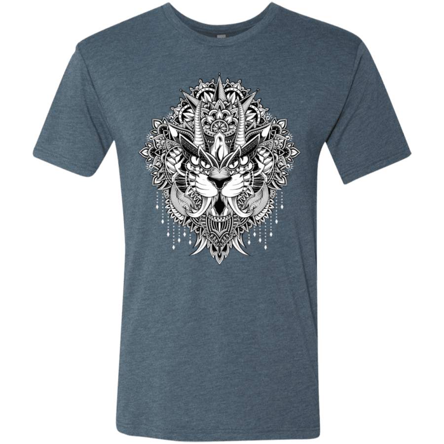 Tiger Mandala Men’s Triblend T-Shirt