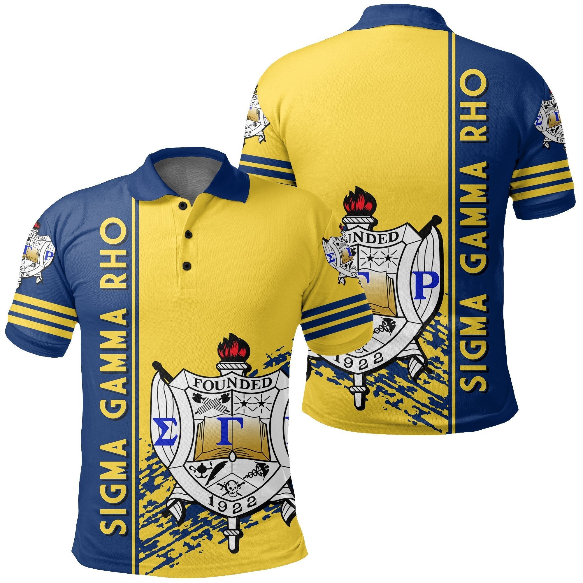 Sorority Polo – Sigma Gamma Rho Polo Shirt Quarter Style