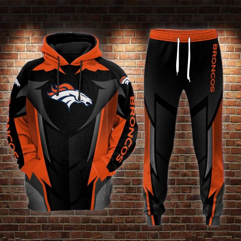 Denver Broncos Joggers/ Hoodie 536