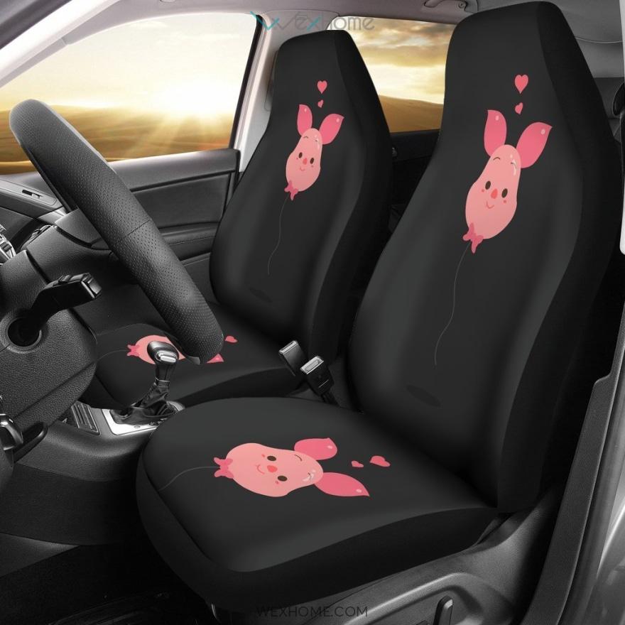 Piglet Winnie The Pooh Pig Animal Cartoon Car Seat Covers