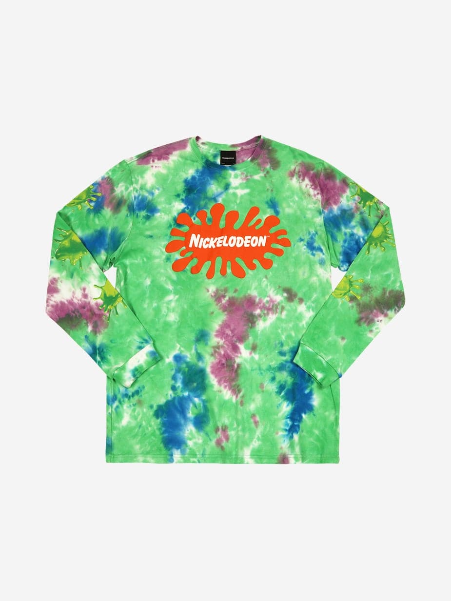 Slime Splat Logo Tie Dye Long Sleeve