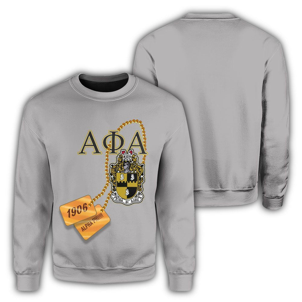 Fraternity Sweatshirt – Alpha Phi Alpha A-Phi Crewneck Sweatshirt