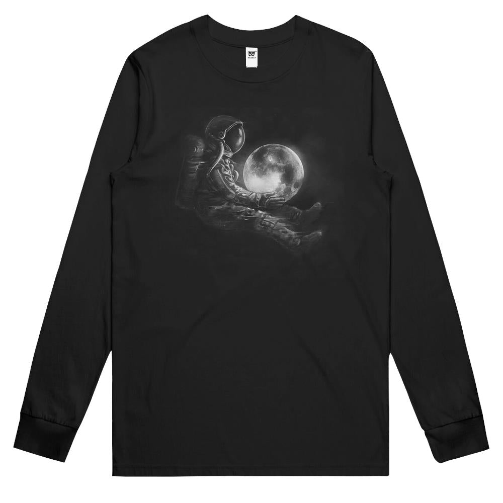 Moon Play Long Sleeve T Shirts