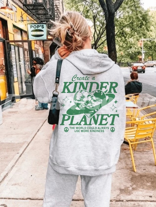 Create a Kinder Planet Hoodie Outfit