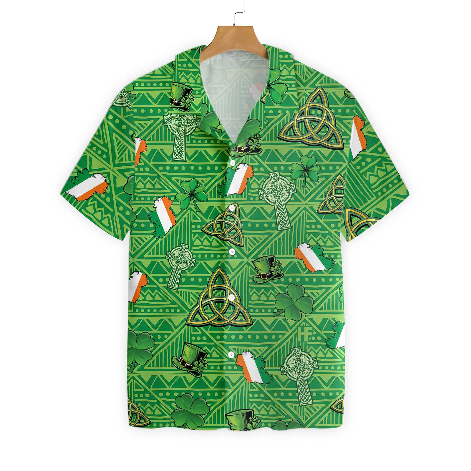 Irish People Proud Saint Day 0801 Hawaii Shirt Ha32031