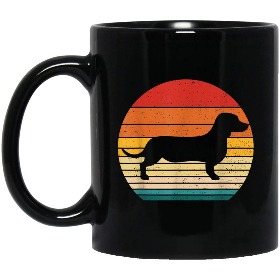 DACHSHUND Dog Mug Vintage Retro Dog Owners Mug