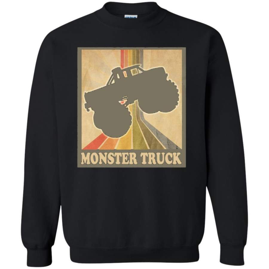 AGR Vintage Size Truck Retro Monster Sweatshirt