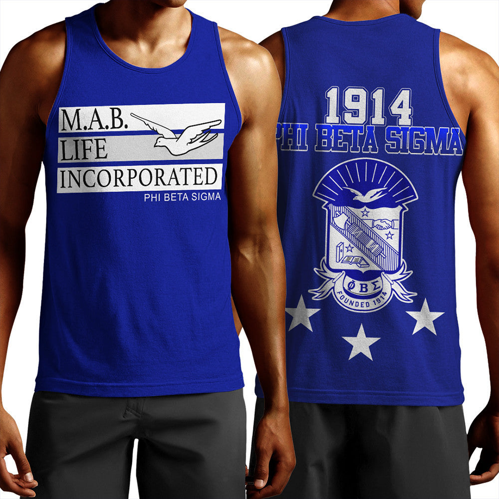 Fraternity Tank Top – Phi Beta Sigma Greek Life Tank Top