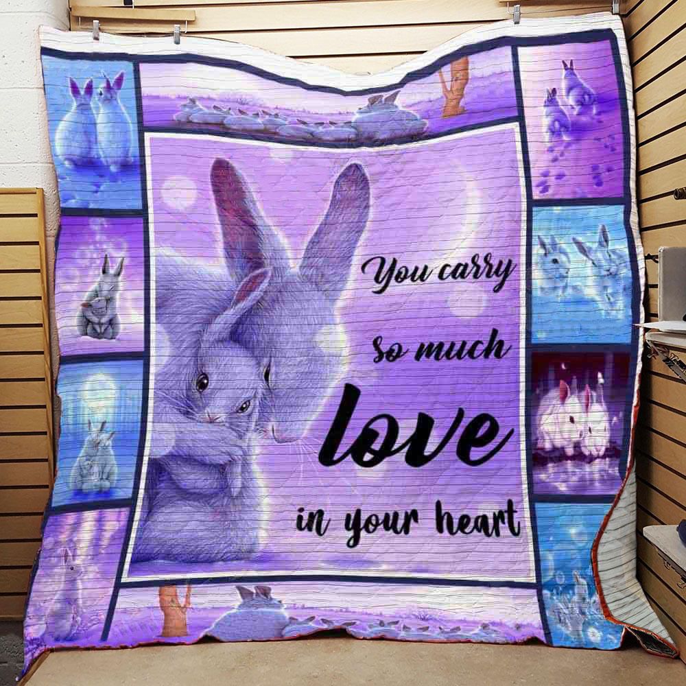 Rabbit Jfj11767 3D Customized Quilt Camli2707