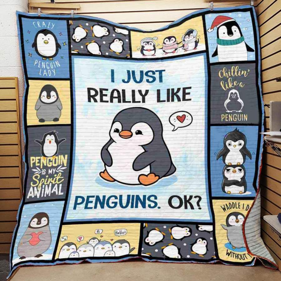 MP0310 – Penguin – Really Love Penguin – Quilt