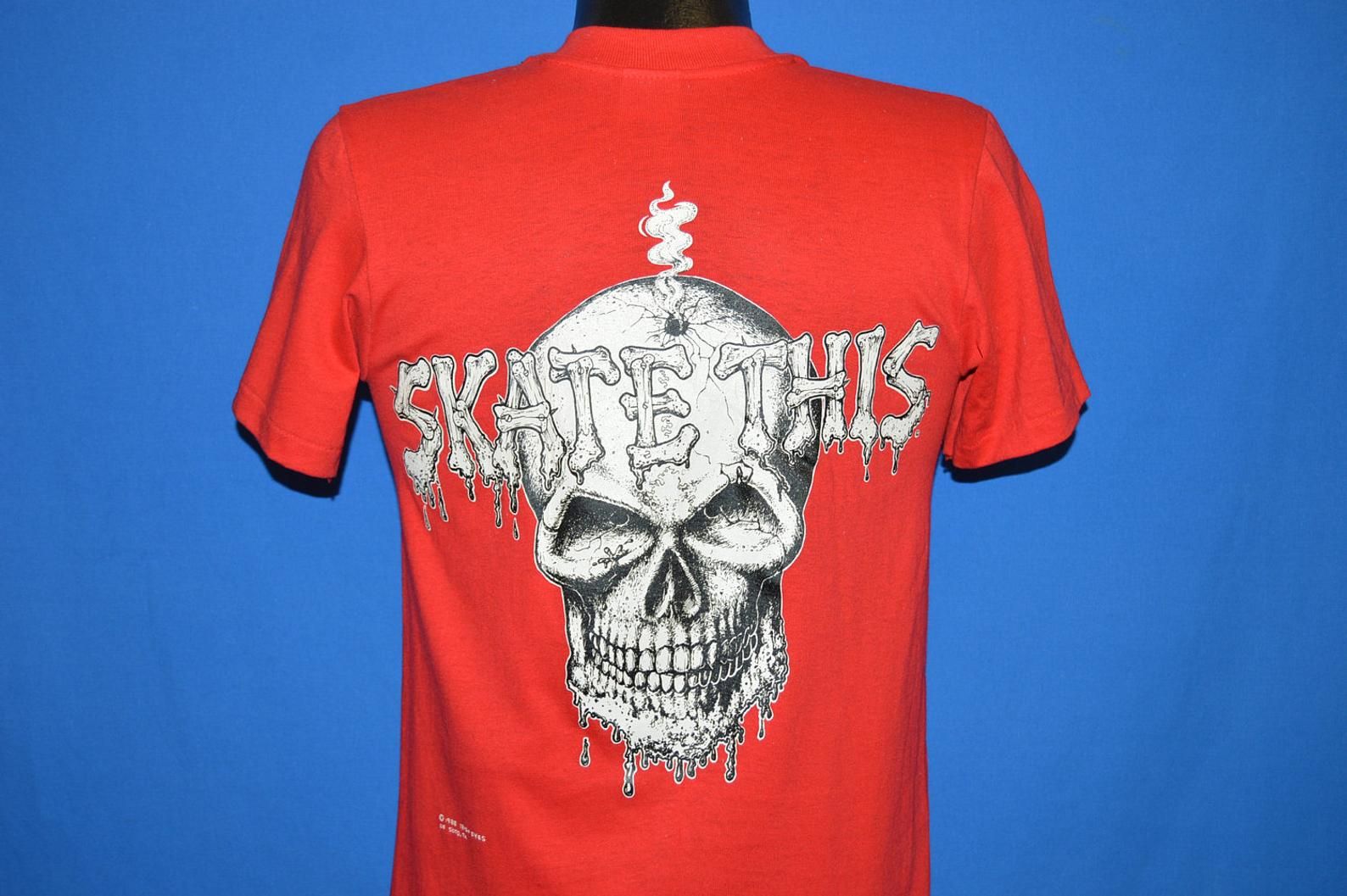 80S Skate This Skull T-Shirt