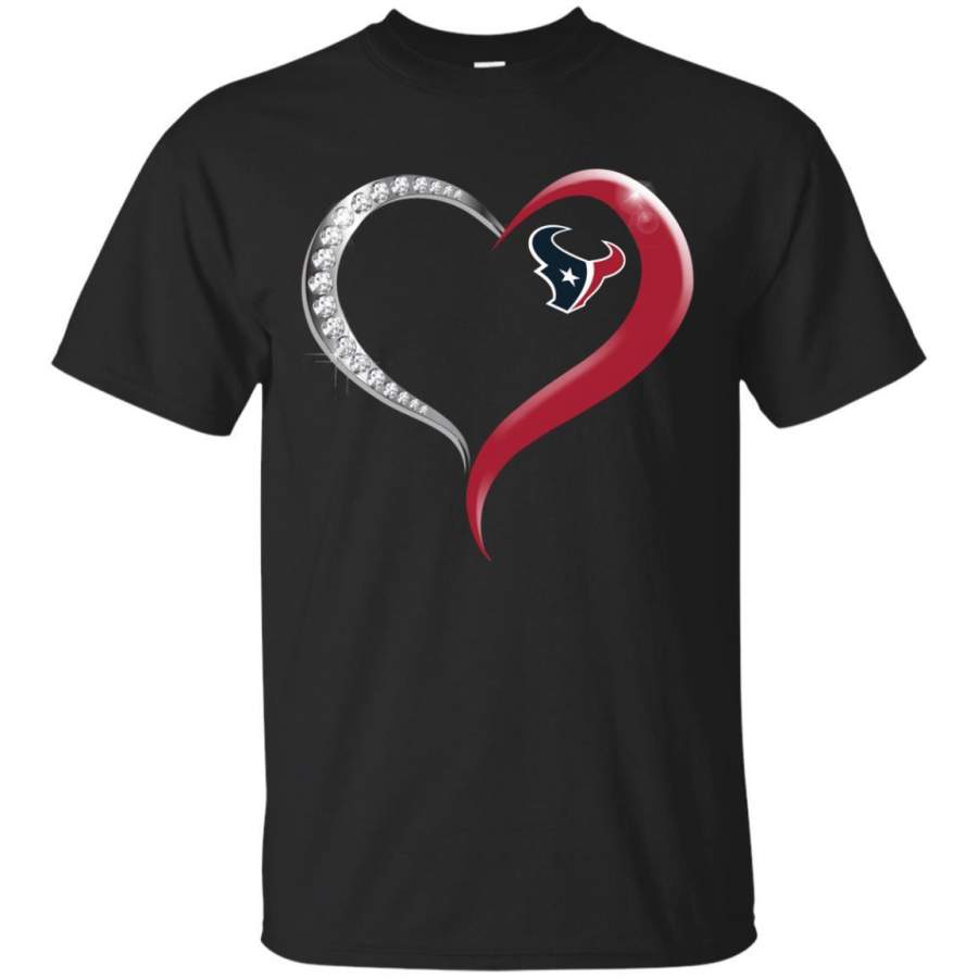 AGR Houston Texans in Diamond Heart Shirt