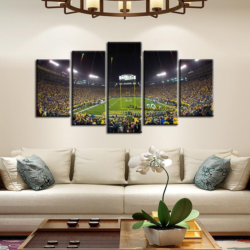 Green Bay Packers Stadium Canvas 2