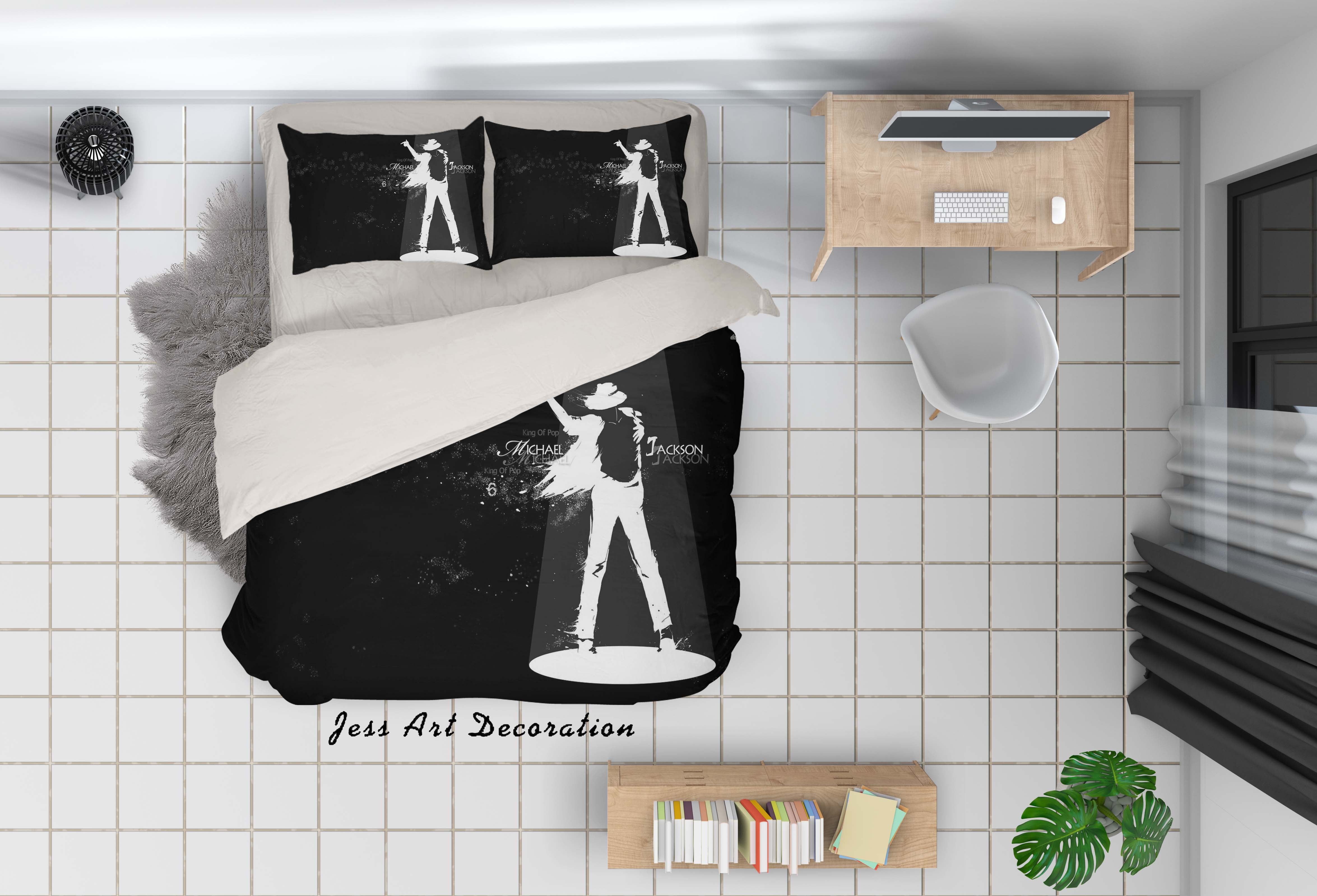 3D Michael Jackson Quilt Cover Set Bedding Set Pillowcases 102