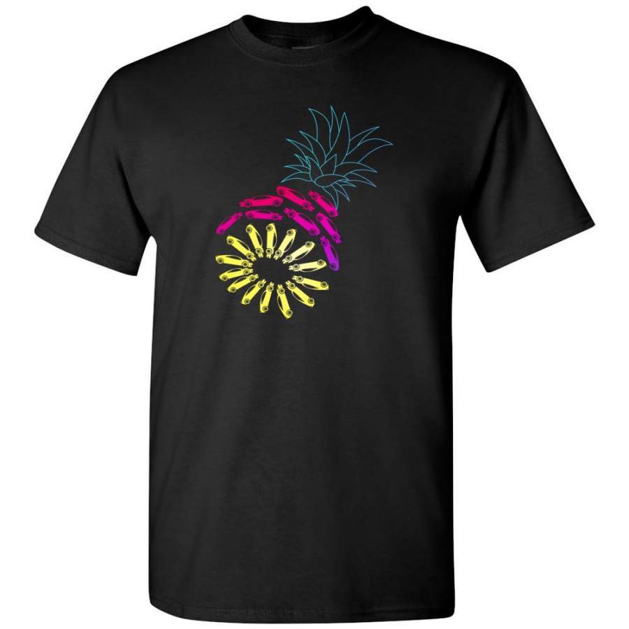 Vintage Car Pineapple Funny Graphic – T-Shirt