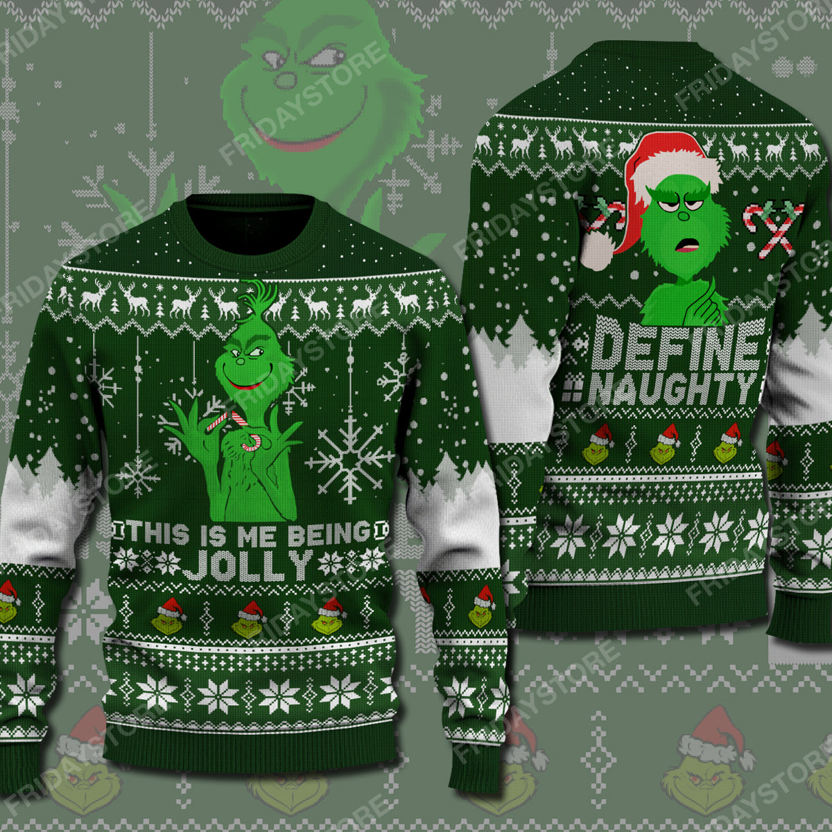 Tg Ugly Sweater Tg This Is Me Being Jolly Christmas Sweater