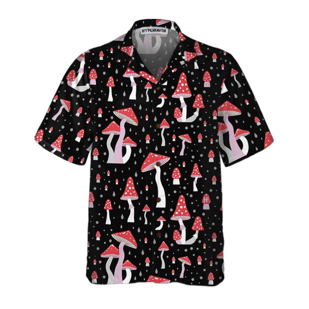 Beautiful Mushroom Hawaii Unique Print Shirt Ha32807