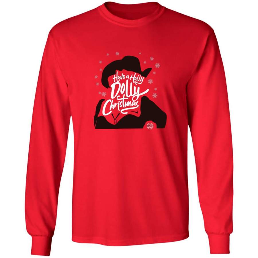 a holly dolly christmas shirt