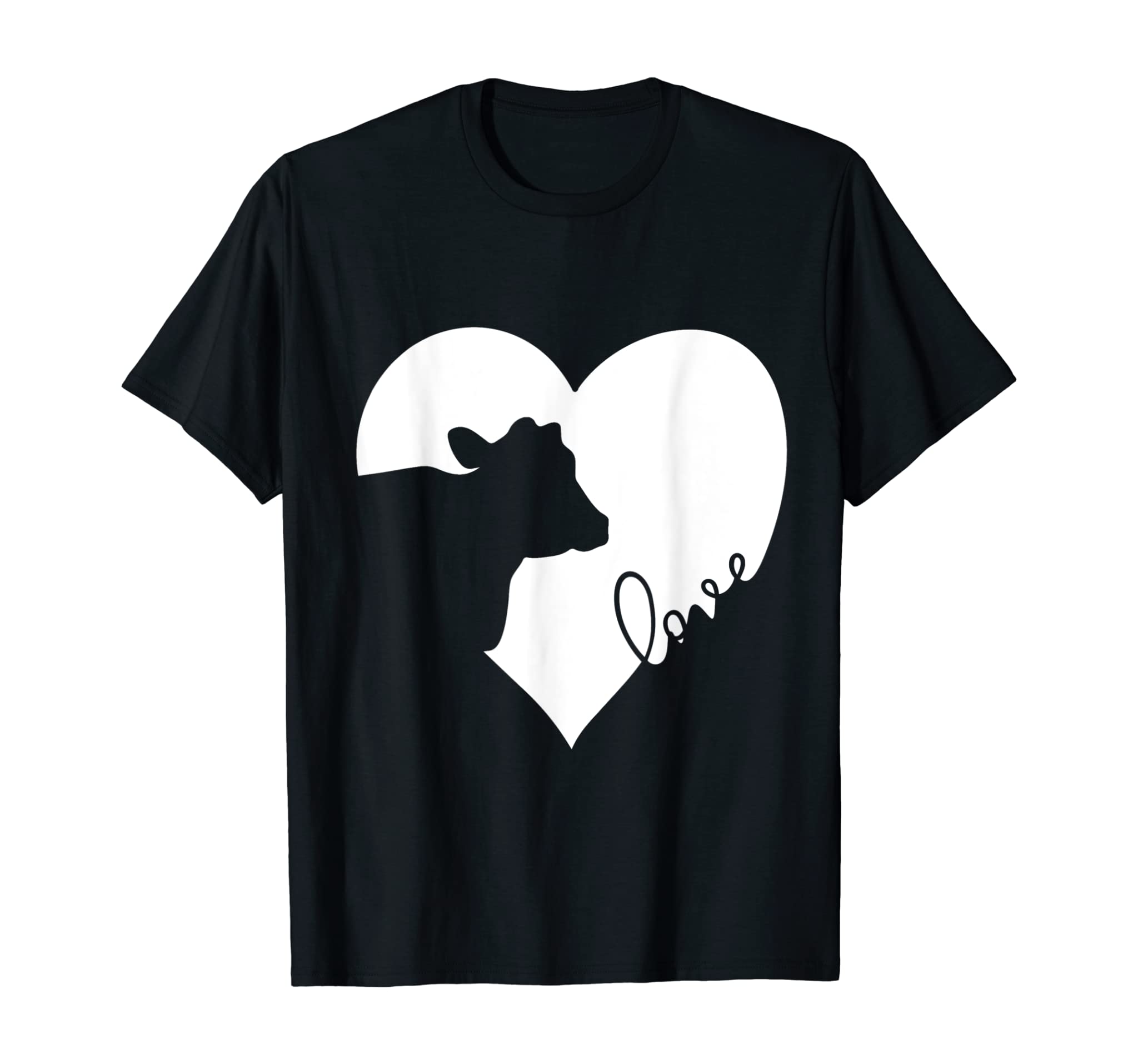 Cow in Heart Cows Love T-Shirt Gift